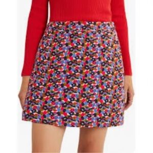 Boden - NWT Women's Jersey A-line Floral Mini Skirt.